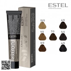 Estel DeLuxe Silver 9/0 krāsa-kopšana matiem 60ml Estel DeLuxe Silver 9/0 krāsa-kopšana matiem 60ml
