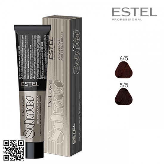 Estel DeLuxe Silver 5/5 краска-уход для волос 60мл