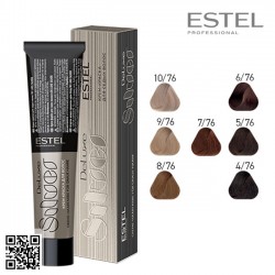 Estel DeLuxe Silver 9/76 krāsa-kopšana matiem 60ml Estel DeLuxe Silver 9/76 krāsa-kopšana matiem 60ml