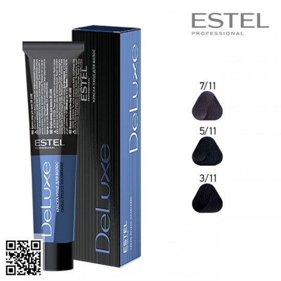 Estel DeLuxe 3/11 краска-уход для волос 60мл