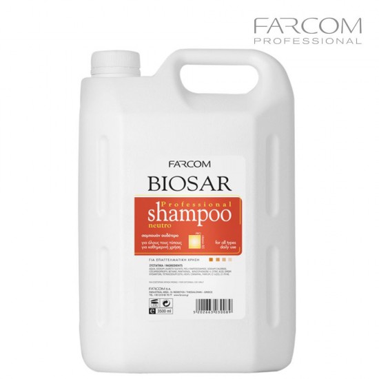 Farcom Biosar Neutro shampoo for all hair types 3500ml