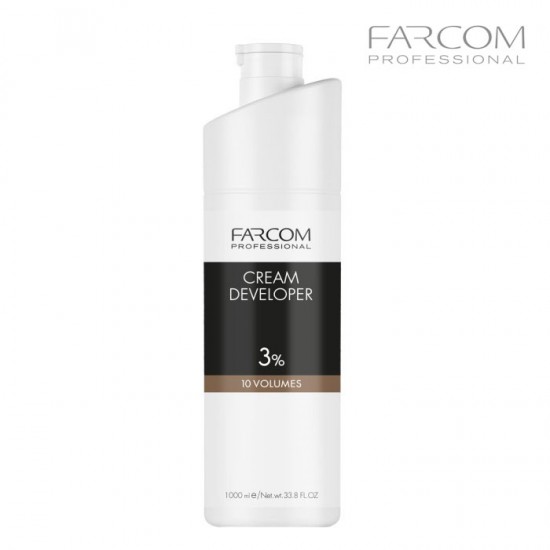 Farcom Professional krēmveida oksidants 10 VOL 3% 1L