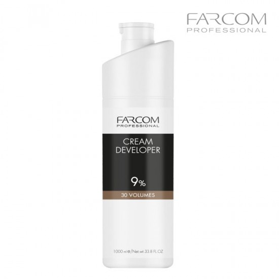 Farcom Professional krēmveida oksidants 30 VOL 9% 1L