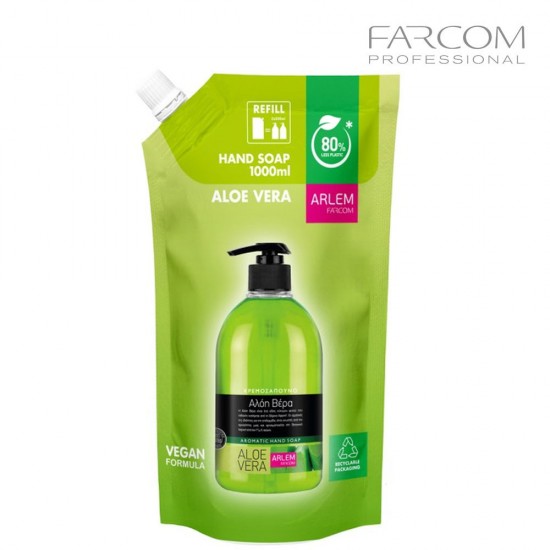 Farcom Arlem Aloe Vera Refill roku ziepes 1000ml
