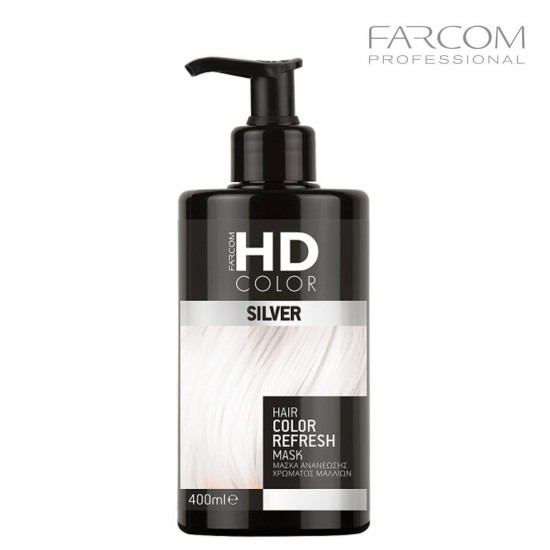 Farcom HDCOLOR Silver krāsu uzlabošanas matu maska 400ml