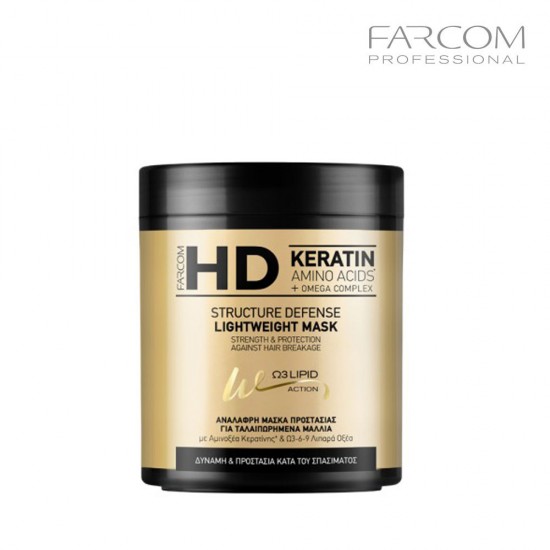 Farcom HD Lightweight Structure Defense maska bojātiem matiem 1000ml