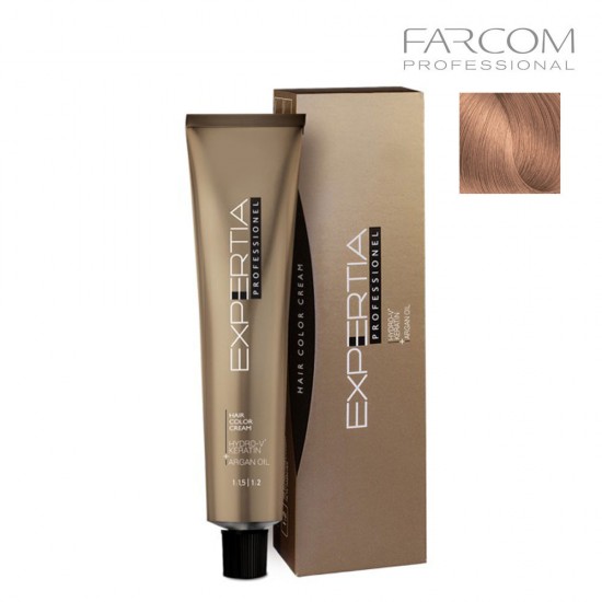 Farcom Expertia permanenta matu krēmkrāsa 100ml 8.92-IRI Iridescent Light Pearl Blonde
