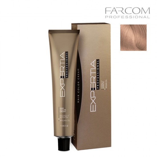 Farcom Expertia permanenta matu krēmkrāsa 100ml 9.92-VE Iridescent Very Light Pearl Blonde
