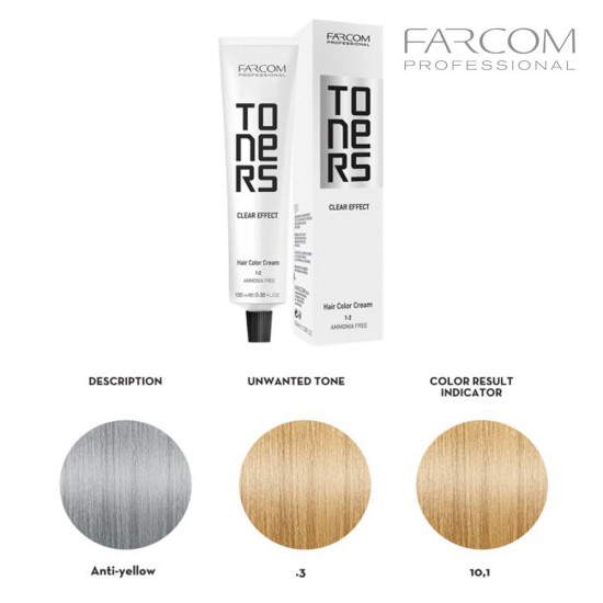 Farcom Toners Anti-Yellow toneris 100ml