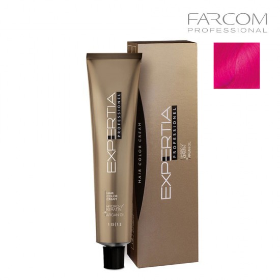 Farcom Expertia permanenta matu krēmkrāsa Fuchsia 100ml
