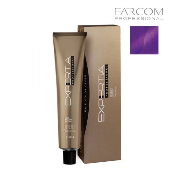 Farcom Expertia permanenta matu krēmkrāsa Violet 100ml
