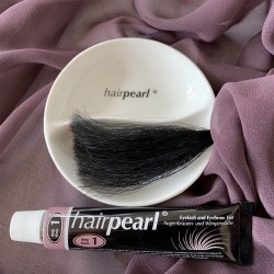 Hairpearl Eyelash and Eyebrow Tint 1 Deep Black 20ml Hairpearl Eyelash and Eyebrow Tint 1 Deep Black 20ml