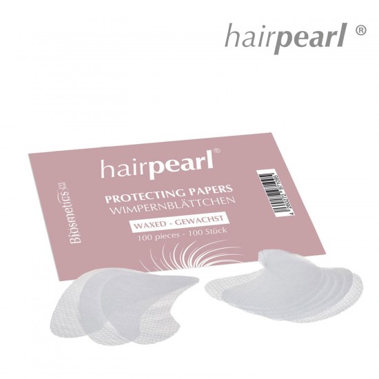 Hairpearl plakstiņu aizsargpapīri vaksēti 100gab