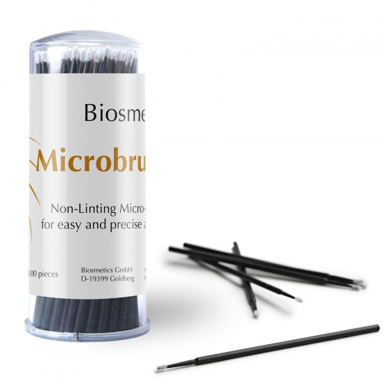 Biosmetics Microbrushes for eyelashes 100pcs