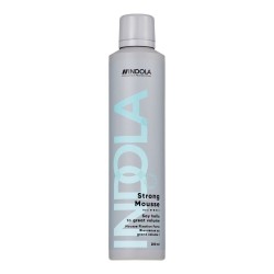 Indola Strong Mousse stipras fiksācijas matu putas 200ml