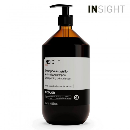 Insight Incolor Anti-Yellow Shampoo tonējošs šampūns 900ml
