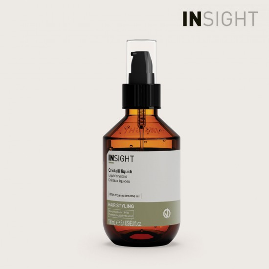 Insight Hair Styling Liquid Crystals šķidrie kristāli matu spīdumam 100ml