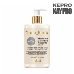 Kepro Kaypro Tone+Mask barojoša koriģējoša matu maska Silver 300ml