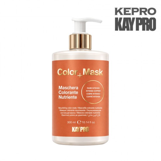 Kepro Kaypro Color+Mask barojoša tonējoša matu maska Intense Copper 300ml
