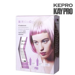 Kepro Kaypro NoYellowGigs Kit komplekts šampūns un maska 350ml + sprejs 200ml balinātiem matiem Kepro Kaypro NoYellowGigs Kit komplekts šampūns un maska 350ml + sprejs 200ml balinātiem matiem