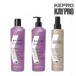 Kepro Kaypro NoYellowGigs Kit komplekts šampūns un maska 350ml + sprejs 200ml balinātiem matiem Kepro Kaypro NoYellowGigs Kit komplekts šampūns un maska 350ml + sprejs 200ml balinātiem matiem