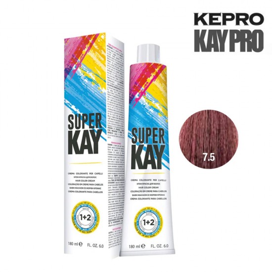 Kepro Super Kay matu krāsa mahagonija blonds 7.5 180ml