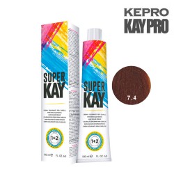 Kepro Super Kay matu krāsa vidēji vara blonds 7.4 180ml