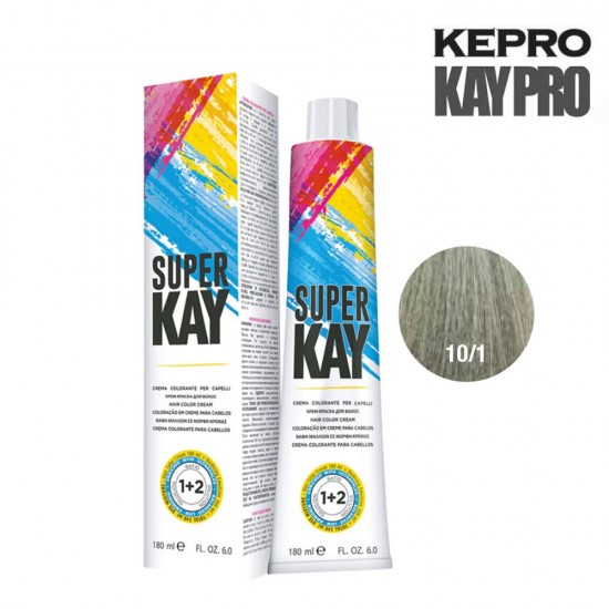 Kepro Super Kay matu krāsa pelnu platīna blonds 10.1 180ml