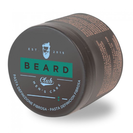 Beard Club Black Shaping Fibrous Paste šķiedraina veidošanas pasta 100ml
