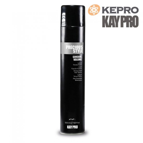 KayPro Precious Style Sensual Volume stipras fiksācijas matu laka 500ml