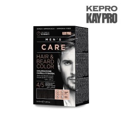 KayPro Men's Care мужская краска для волос и бороды 4/5 темно-коричневая 2х50мл