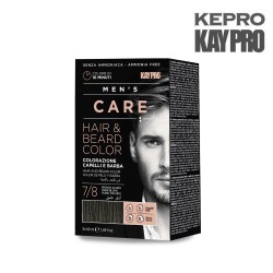 KayPro Men's Care мужская краска для волос и бороды 7/8 темный блондин 2х50мл