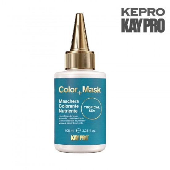 Kepro Kaypro Color+Mask barojoša tonējoša matu maska Tropical Sea 100ml