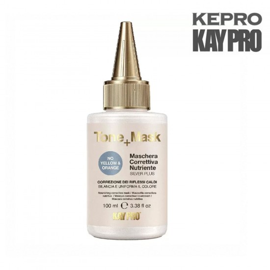 Kepro Kaypro Tone+Mask barojoša koriģējoša matu maska Silver Plus 100ml