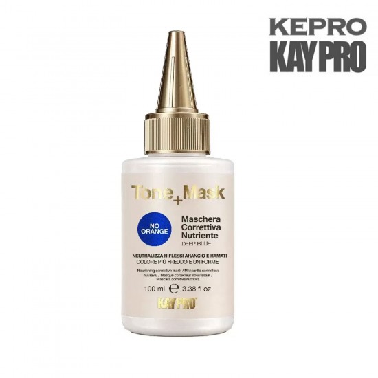 Kepro Kaypro Tone+Mask barojoša koriģējoša matu maska Deep Blue 100ml