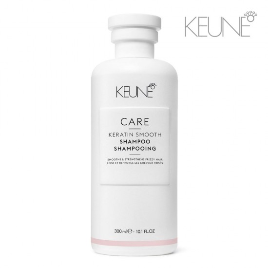 Keune Keratin Smooth шампунь с кератином для эффекта гладких волос 300мл