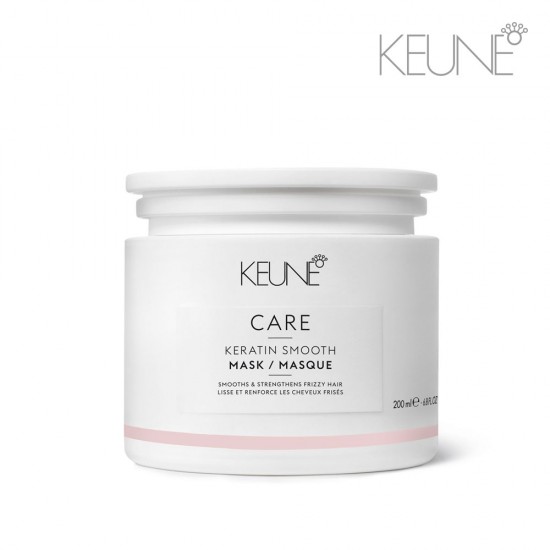 Keune Keratin Smooth маска с кератином для эффекта гладких волос 200мл