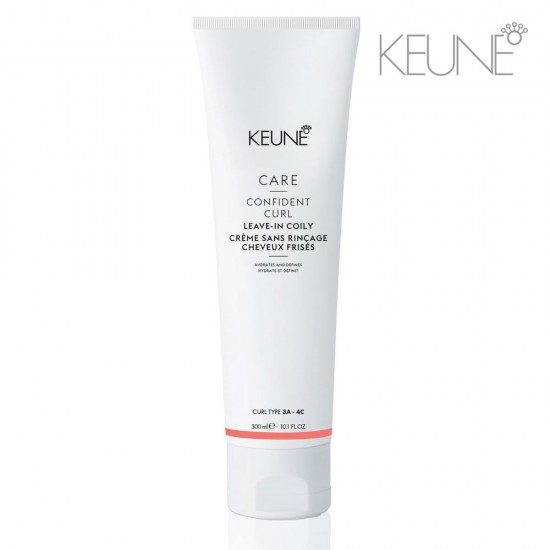 Keune Care Confident Curl Leave-in Coily cream for wavy hair 3A-4C 300ml