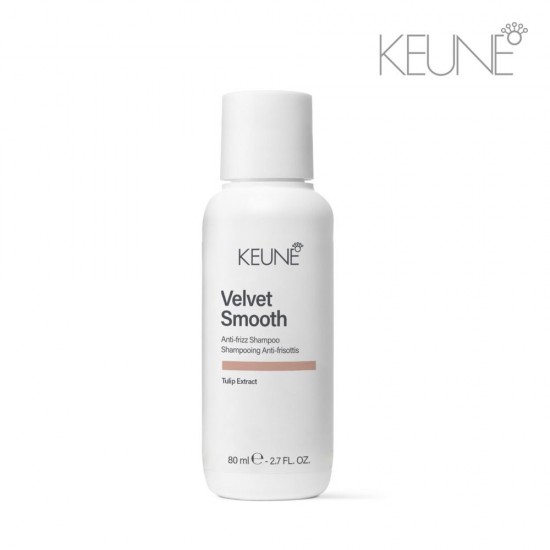 Keune Velvet Smooth Anti-frizz Shampoo nogludinošs šampūns 80ml