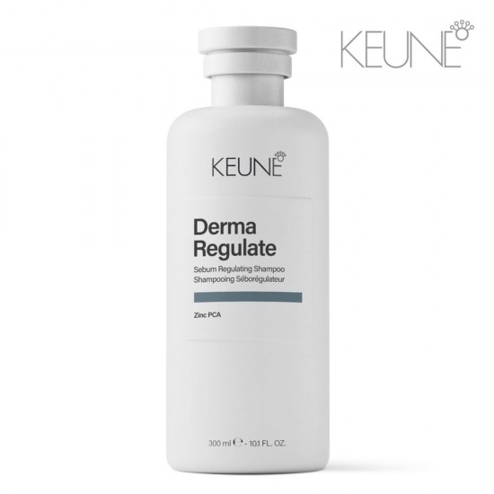 Keune Derma Regulate Sebum Regulating Shampoo šampūns taukainai galvas ādai 300ml