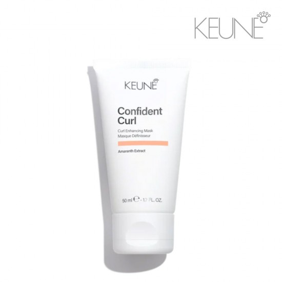 Keune Confident Curl Enhancing Curl Mask maska cirtainiem matiem 50ml