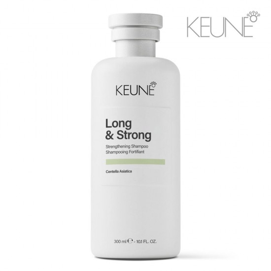 Keune Long and Strong Strenghtening Shampoo spēcinošs un matu augšanu veicinošs šampūns 300ml