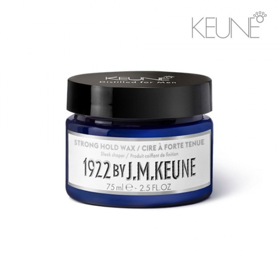 Keune 1922 by J.M.Keune Strong Hold Wax spēcīgas fiksācijas vasks 75ml