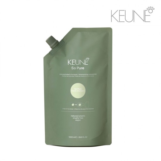 Keune So Pure Clarify dziļi attīrošs šampūns bez sulfātiem un silikoniem 1000ml