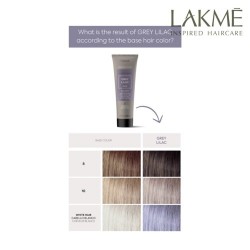 Lakme Teknia Creative Color Grey Lilac krāsojoša kondicionējoša matu maska 250ml