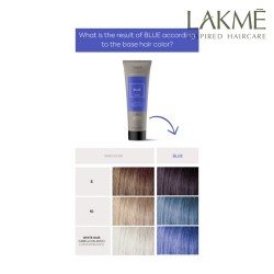 Lakme Teknia Creative Color Blue krāsojoša kondicionējoša matu maska 250ml