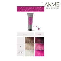 Lakme Teknia Creative Color Fuchsia krāsojoša kondicionējoša matu maska 250ml