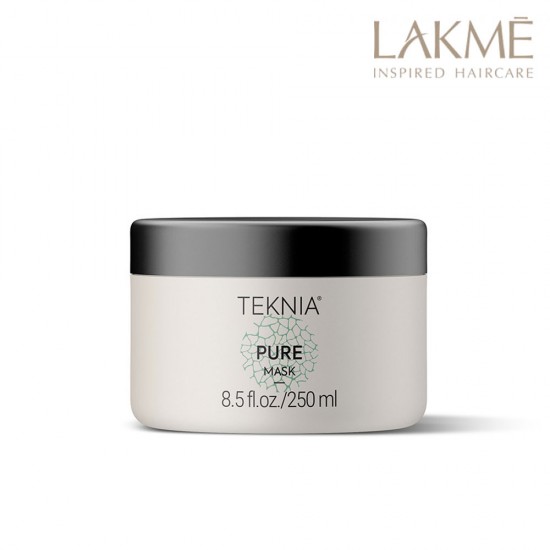 Lakme Teknia Pure mālu maska taukainai galvas ādai 250ml