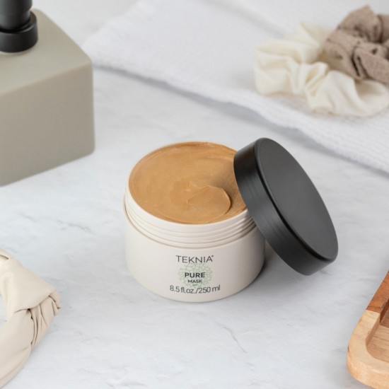 Lakme Teknia Pure mālu maska taukainai galvas ādai 250ml