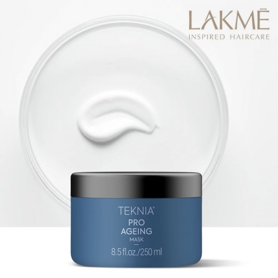 Lakme Teknia Pro Ageing atjaunojoša maska–fillers visiem matu tipiem 250ml